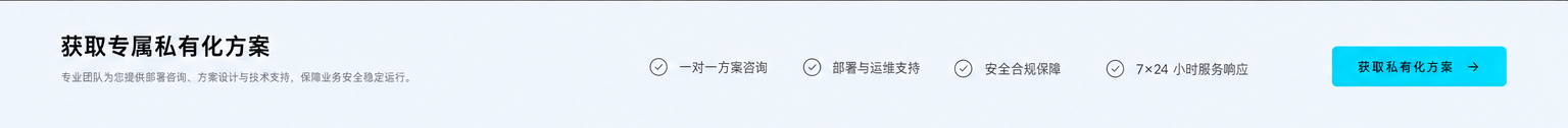 获取 OpenIMX 专属私有化方案
